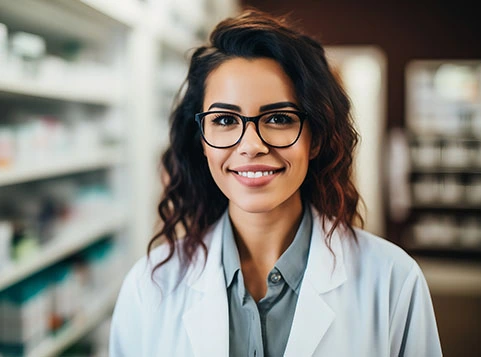 women in wearing glasses